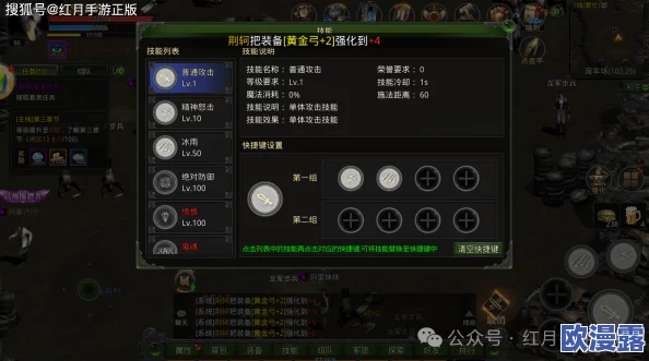 DNF手游男大枪角色达到55级时防具选择指南与推荐