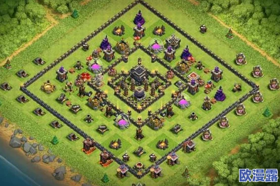 部落冲突攻略：十本阶段部落战防狗球高效阵型，日常护黑推荐布阵策略