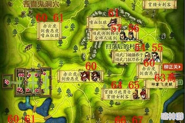 热血江湖手机版35级高效挂机地点推荐及位置详解 热血江湖手机版35级高效挂机地点推荐及位置详解