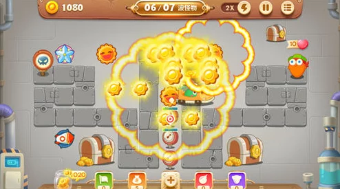 保卫萝卜3高效抢夺宝箱技巧：金币短缺？来学抢宝攻略！