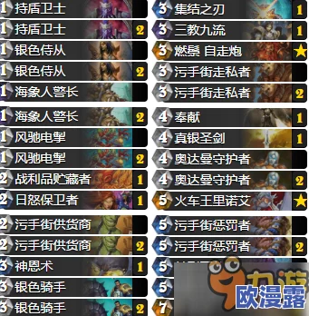 炉石传说:深度解析加基森骑士卡组——弱鸡污手骑VS太子鱼人骑策略对比 炉石传说:深度解析加基森骑士卡组——弱鸡污手骑VS太子鱼人骑策略对比